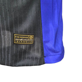 Camisa Barcelona II 24/25 - Jogador Nike Masculina - Preta com detalhes em azul e vermelho