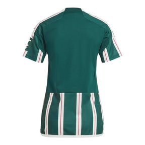 Camisa Manchester United II 23/24 - Torcedor Adidas Feminina - Verde e branca