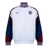 Jaqueta Corta-Vento Seleção Inglaterra I 24/25 - Masculina Nike - Branca com detalhes em azul e vermelho