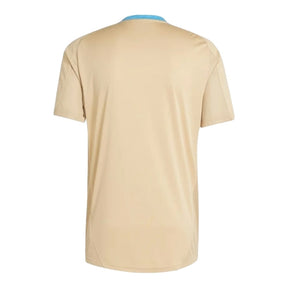 Camisa Seleção Argentina Treino II 24/25 - Torcedor Adidas Masculina - Bege com detalhes em azul