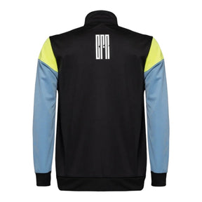 Jaqueta Corta-Vento Botafogo 24/25 - Masculina Reebok - Preta com detalhes em cinza e amarelo