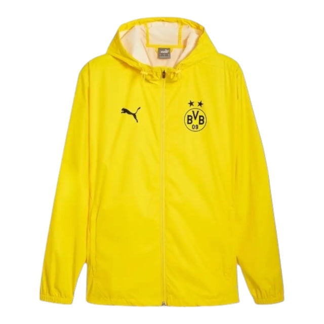Jaqueta Corta-Vento Borussia Dortmund 24/25 - Masculina Puma - Amarela
