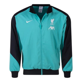 Jaqueta Corta-Vento Liverpool II 24/25 - Masculina Nike - Verde com detalhes em cinza