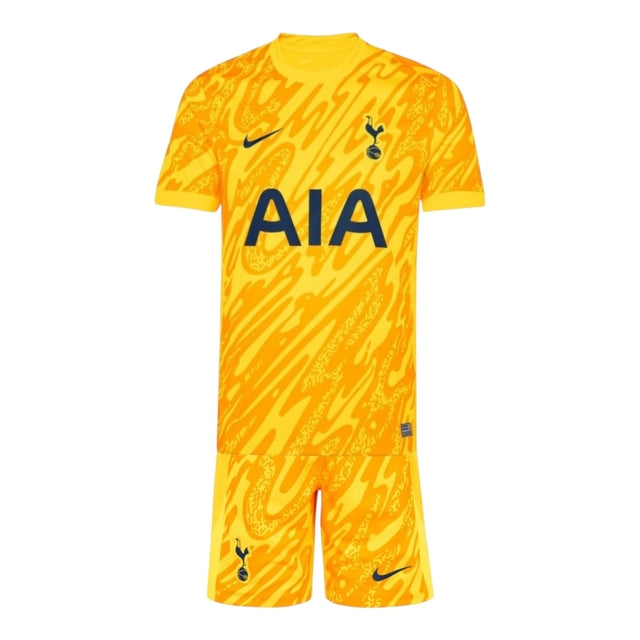Kit Infantil Tottenham Goleiro 24/25 - Nike - Amarelo