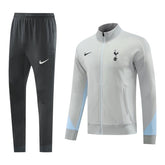 Conjunto Tottenham Treino 24/25 - Masculino Nike - Cinza com detalhes em azul