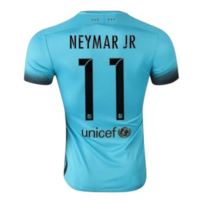 Camisa Retrô Barcelona III 2015/16 - Masculina Nike - Azul com detalhes em preto