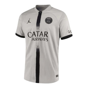 Camisa Retrô Paris Saint-Germain II 22/23 - Masculina Jordan - Bege com detalhes em preto