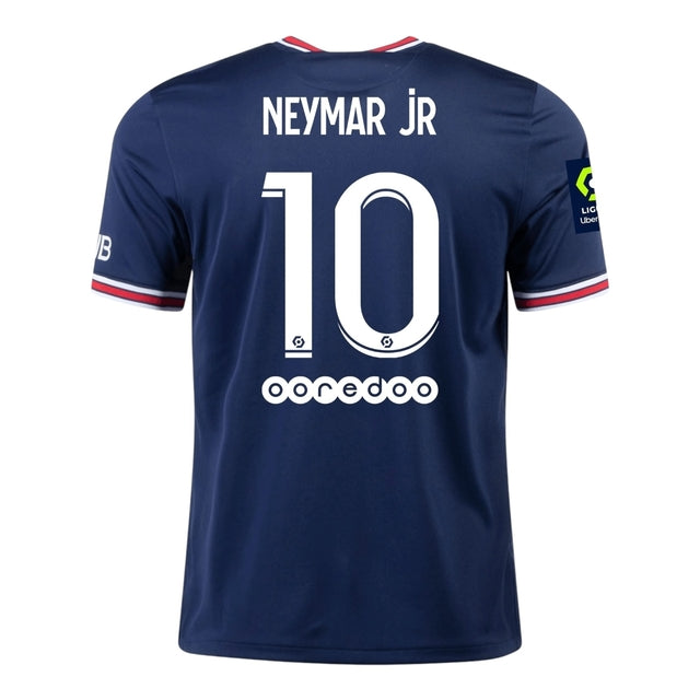 Camisa Retrô Paris Saint-Germain I 21/22 - Torcedor Jordan Masculina - Azul