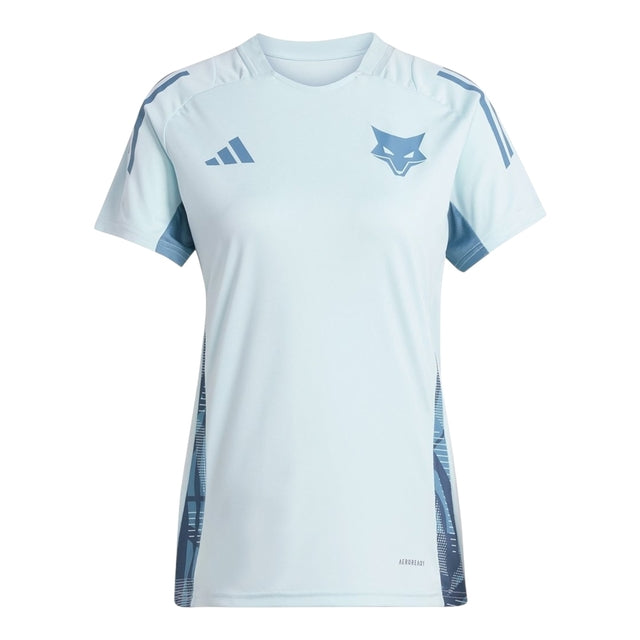Camisa Cruzeiro Treino 25/26 - Torcedor Adidas Feminina - Azul Turquesa