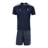 Kit Infantil Juventus Terrace Icons 25/26 - Adidas - Azul