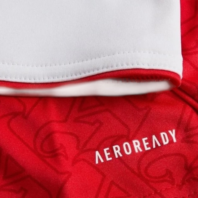 Camisa Arsenal I 25/26 - Torcedor Adidas Feminina - Vermelha e branca