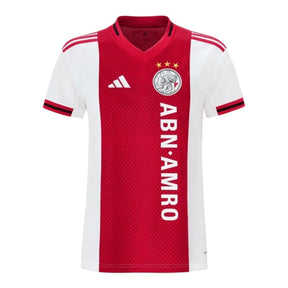 Camisa Ajax I 25/26 - Torcedor Adidas Feminina - Branca e vermelha