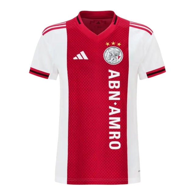 Camisa Ajax I 25/26 - Torcedor Adidas Feminina - Branca e vermelha
