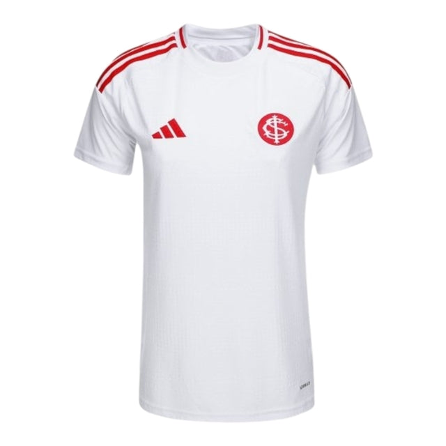 Camisa Internacional II 25/26 - Torcedor Adidas Feminina - Branca com detalhes em vermelho