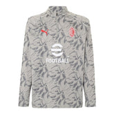 Jaqueta Corta-Vento AC Milan Pré-jogo 25/26 - Masculina Puma - Cinza