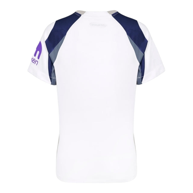 Camisa Tottenham I 25/26 - Torcedor Nike Feminina - Branca com detalhes em azul