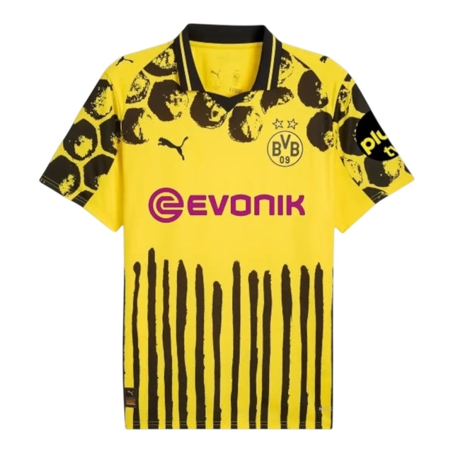 Camisa Borussia Dortmund Edição especial Mundial de Clubes 25/26 - Torcedor Puma Masculina - Amarela e preta
