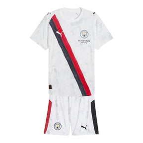 Kit Infantil Manchester City Edição especial Mundial de Clubes 25/26 - Puma - Branco