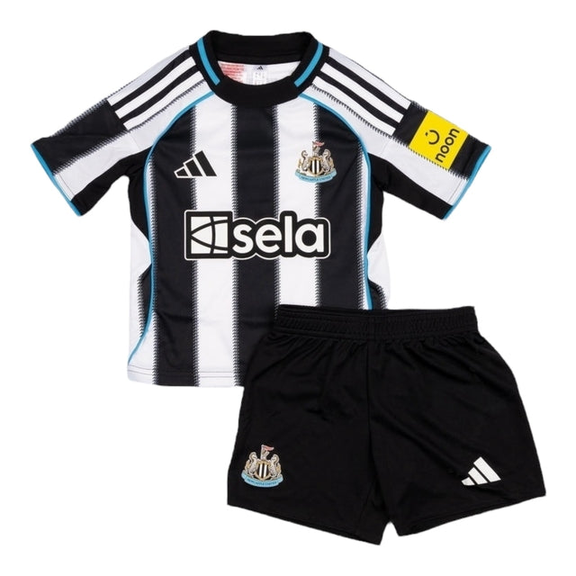 Kit Infantil Newcastle I 23/24 - Castore - Branco e preto