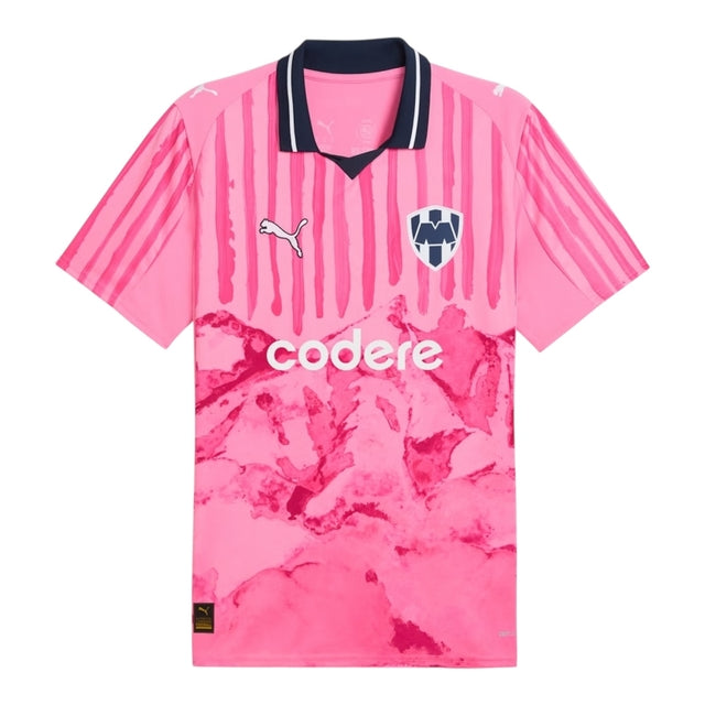 Camisa Monterrey Edição especial Mundial de Clubes Goleiro 25/26 - Torcedor Puma Masculina - Rosa