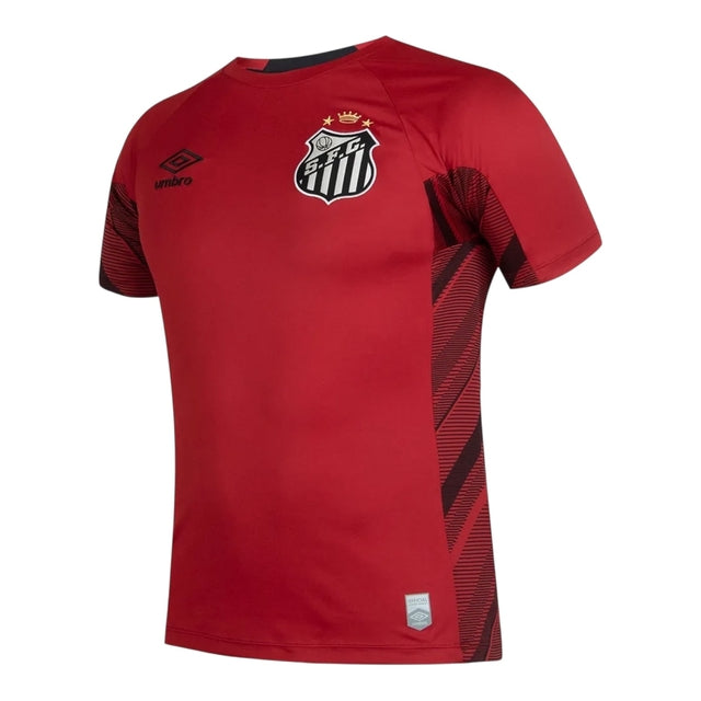 Camisa Santos Goleiro 25/26 - Torcedor Umbro Masculina - Vermelha