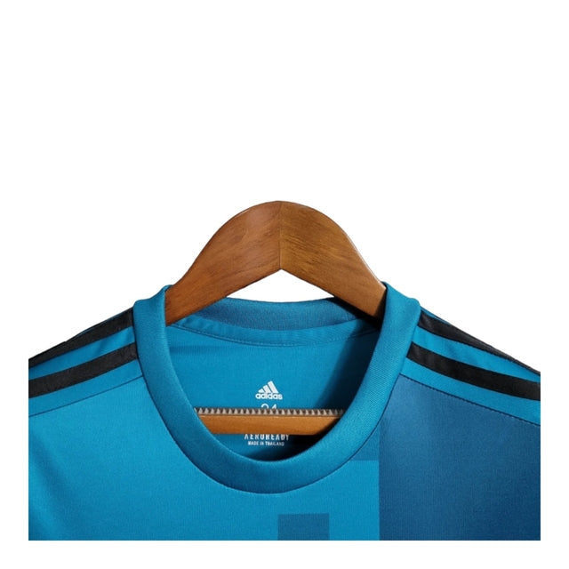 Kit Infantil Real Madrid II 23/24 - Adidas - Azul com detalhes em branco