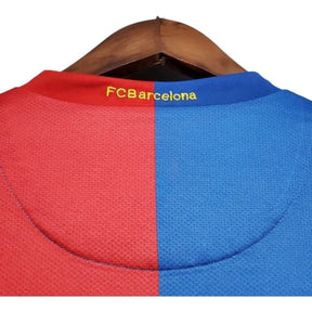 Camisa Retrô Barcelona I 06/07 manga longa - Masculina Nike - Azul e vermelha