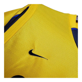 Camisa Retrô Arsenal II 99/00 - Masculina Nike - Amarela com detalhes em azul