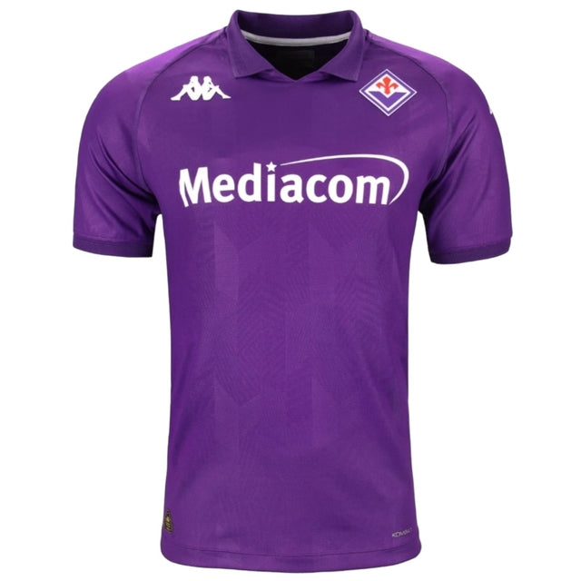 Camisa Fiorentina I 24/25 polo - Torcedor Kappa Masculina - Roxa
