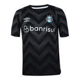 Camisa Grêmio Goleiro 24/25 - Torcedor Umbro Masculina - Preta com detalhes em cinza