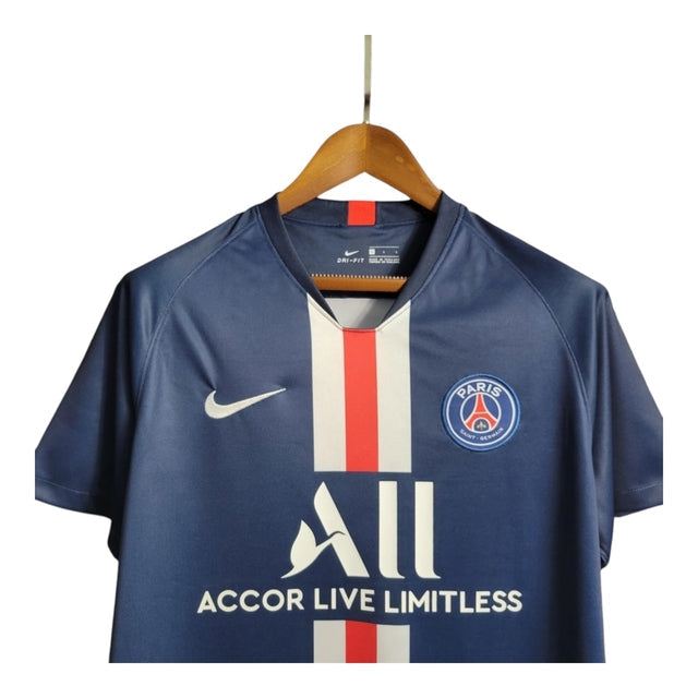 Camisa Retrô Paris Saint-Germain I 2019/20 - Masculina Nike - Azul