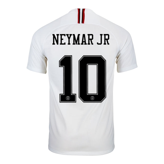 Camisa Retrô Paris Saint-Germain Champions League 2018/19 - Masculina Jordan - Branca