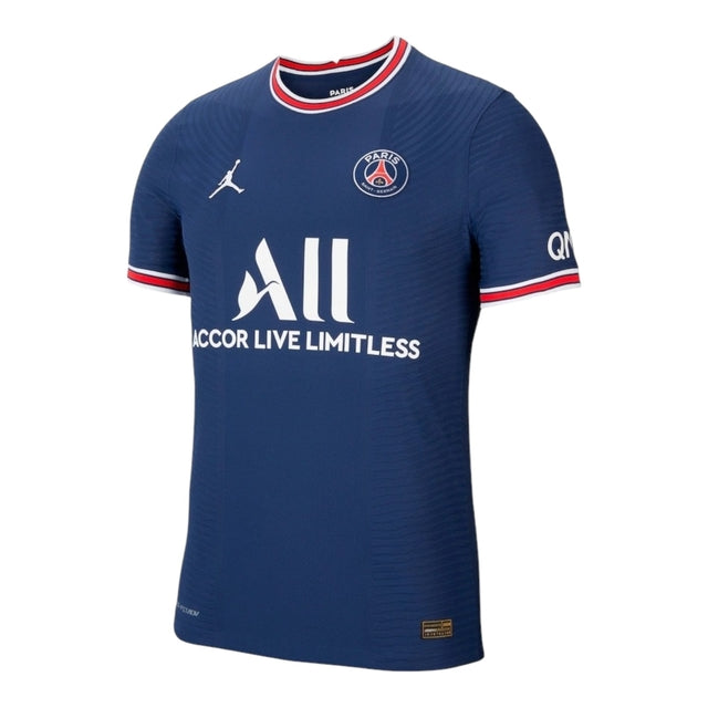 Camisa Retrô Paris Saint-Germain I 21/22 - Torcedor Jordan Masculina - Azul
