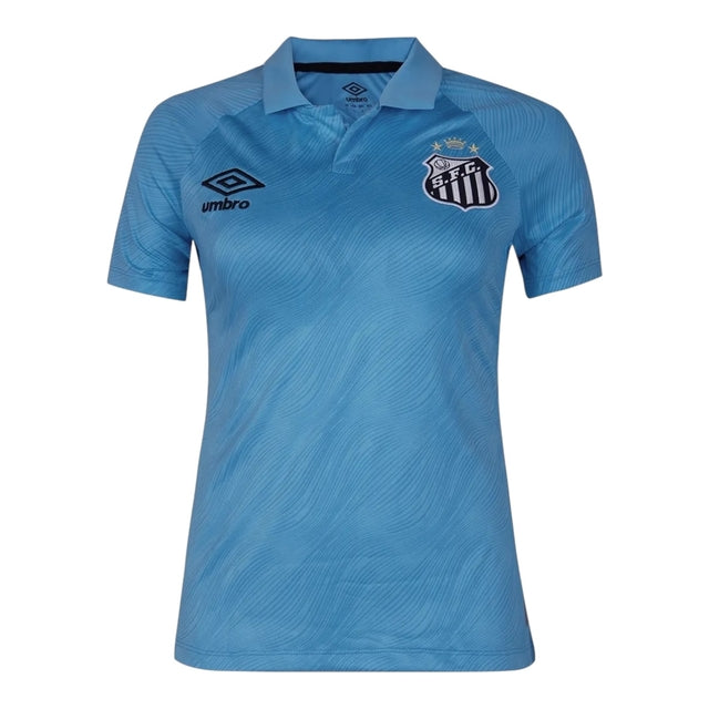 Camisa Santos III 25/26 - Torcedor Umbro Feminina - Azul