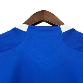 Camisa Japão Edição especial comemorativa 23/24 - Torcedor Adidas Masculina - Azul com detalhes em branco e vermelho