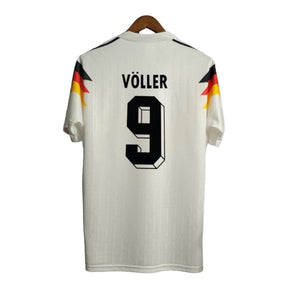 Camisa Retrô Seleção da Alemanha I 1990 - Masculina Adidas - Branca