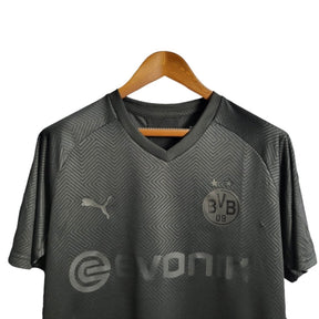 Camisa Retrô Borussia Dortmund Edição especial Aniversário de 100 anos 19/20 - Masculina Puma - Preta