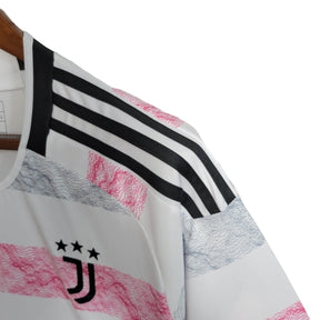 Camisa Juventus II 23/24 - Torcedor Adidas Masculina - Branca e rosa