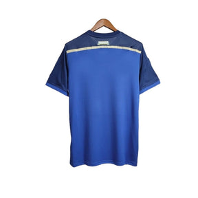 Camisa Retrô Seleção da Argentina I 2014 - Adidas Masculina - Azul com detalhes em bege e branco