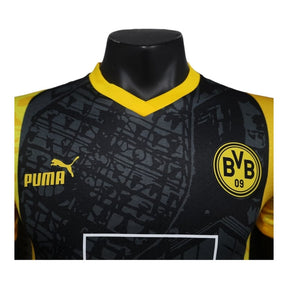 Camisa Borussia Dortmund Edição especial 24/25 - Jogador Puma Masculina - Preta e amarela