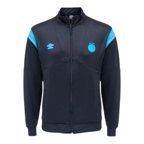 Jaqueta Corta-Vento Grêmio 25/26 - Masculina Umbro - Cinza com detalhes em azul