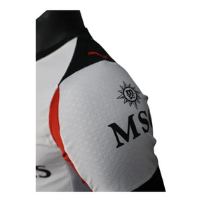 Camisa AC Milan II 25/26 - Jogador Puma Masculina - Branca com detalhes em vermelho e preto