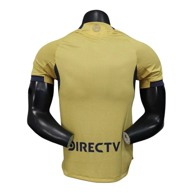 Camisa Boca Juniors II 25/26 - Jogador Adidas Masculina - Amarela com detalhes em azul