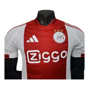 Camisa Ajax I 25/26 - Jogador Adidas Masculina - Vermelha e branca
