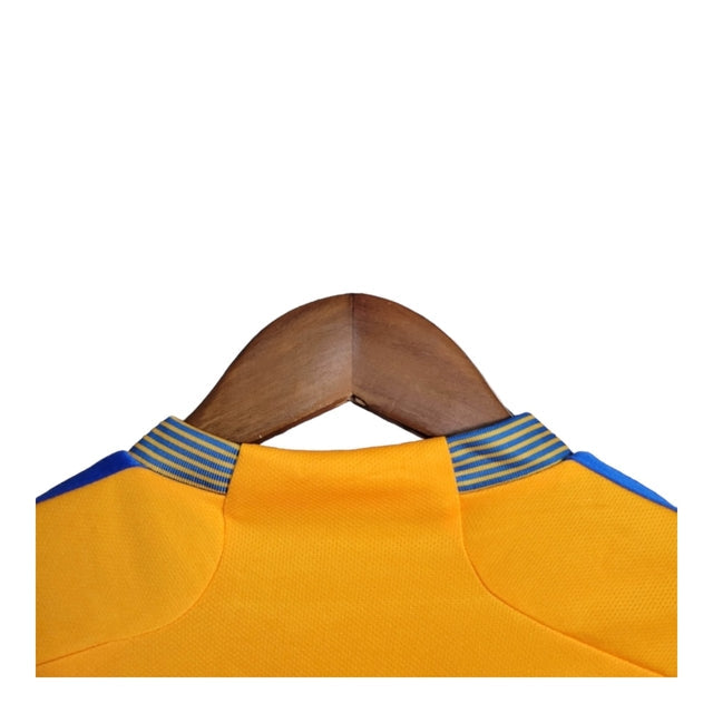 Kit Infantil Tigres I 23/24 - Adidas - Amarelo com detalhes em azul