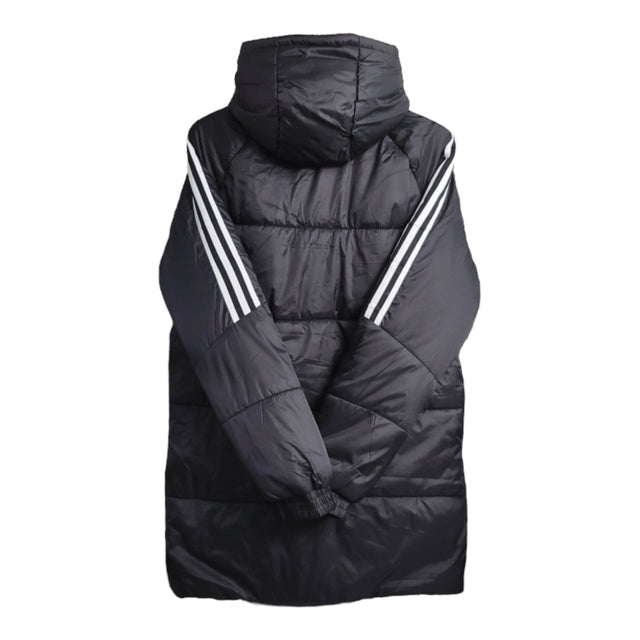 Jaqueta Corta-Vento Real Madrid 23/24 - Masculina Adidas - Preta com listras brancas
