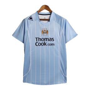 Camisa Retrô Manchester United I 07/08 - Masculina - Azul com detalhes em branco