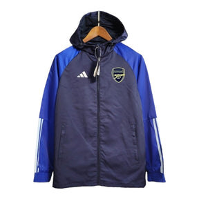 Jaqueta Corta-Vento Barcelona 23/24 - Masculina Adidas - Azul