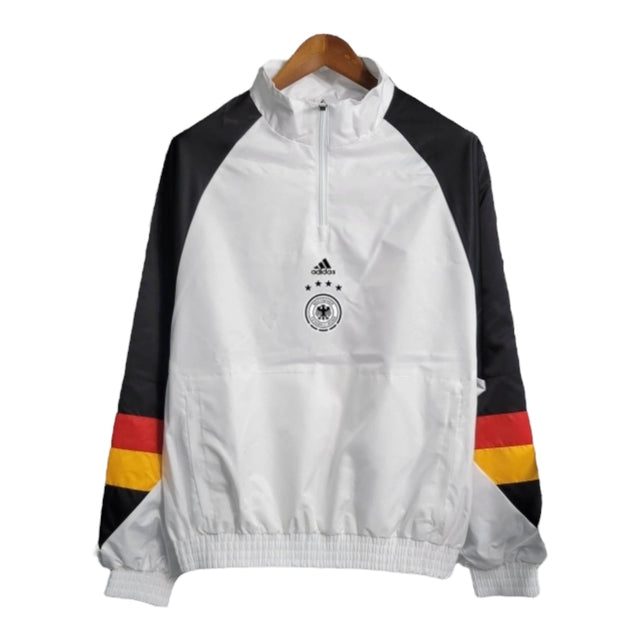Jaqueta Corta-Vento Seleção da Alemanha 23/24 - Masculina Adidas - Branca