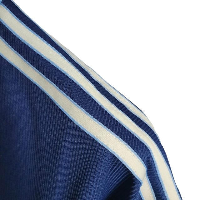 Camisa Retrô Seleção da Argentina II 1998 - Adidas Masculina - Azul com detalhes em branco